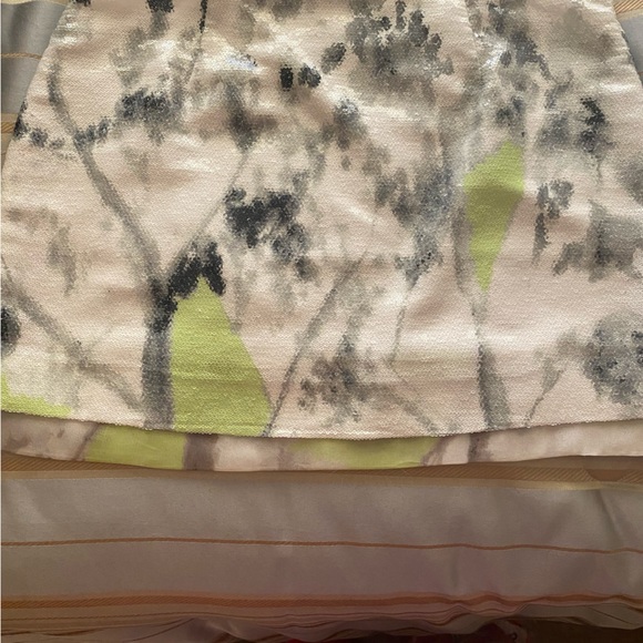 Diane vonFurstenberg sequin multi color mini skirt size 12 - Picture 4 of 11